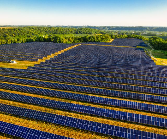 panales solares campo